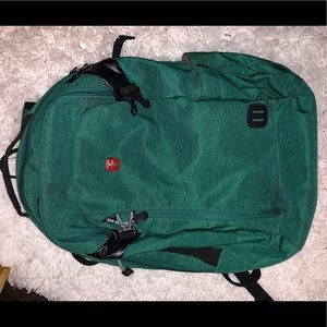 Green Swiss Gear Backpack